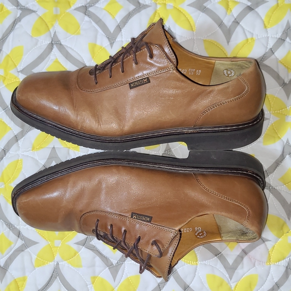 Mephisto Goodyear Welt Air Relax Shoes Size 10 Men's - Picture 6 of 8